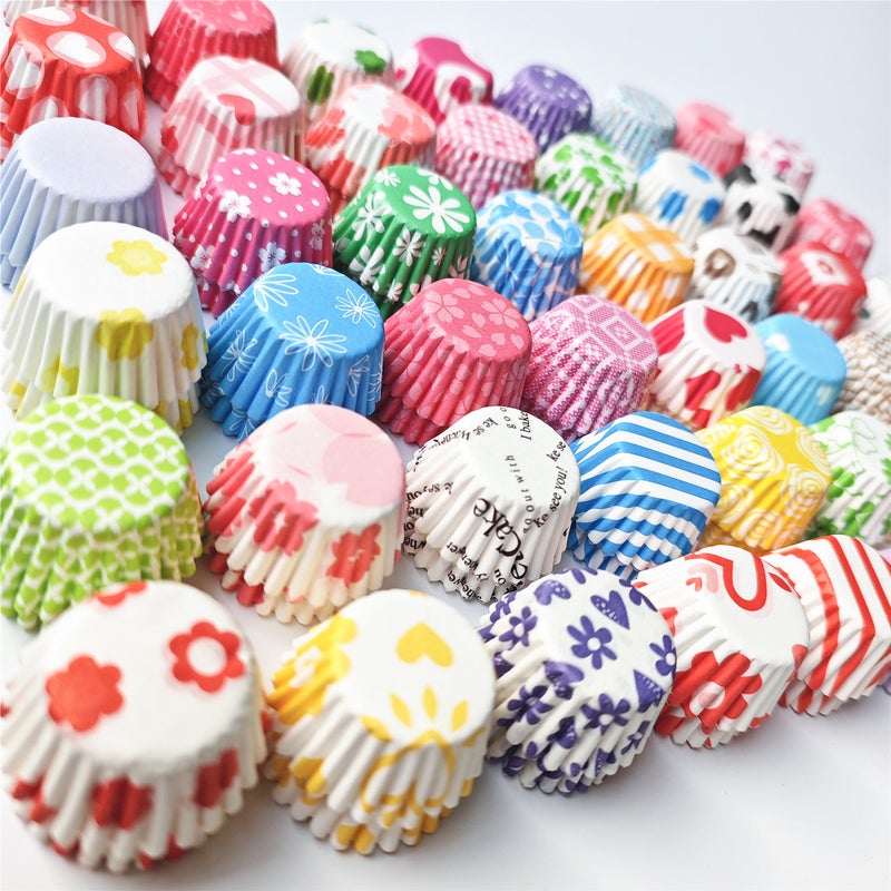 2.5Cm Baking Cake Paper Holder 48 Even 96 Even Mini One Lucky Paper Holder Small Mushroom Paper Holder 1000 - Image 4